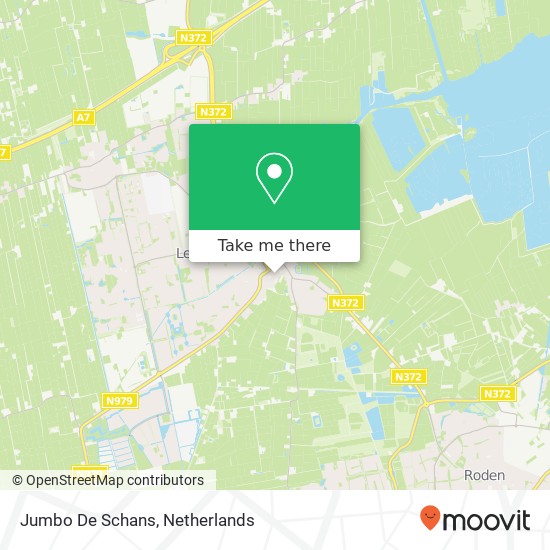 Jumbo De Schans map