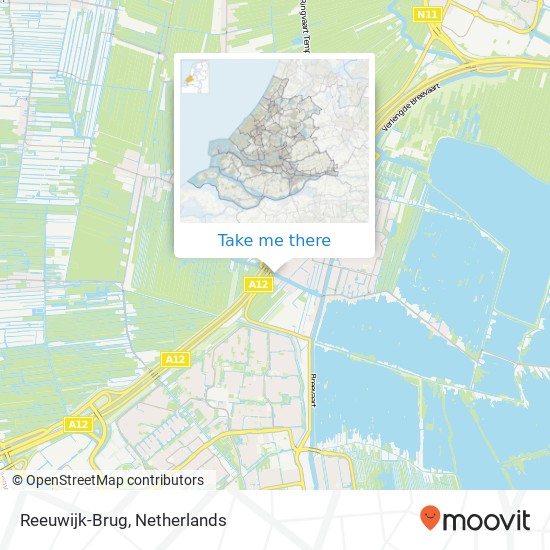 Reeuwijk-Brug map