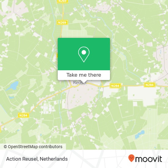 Action Reusel map