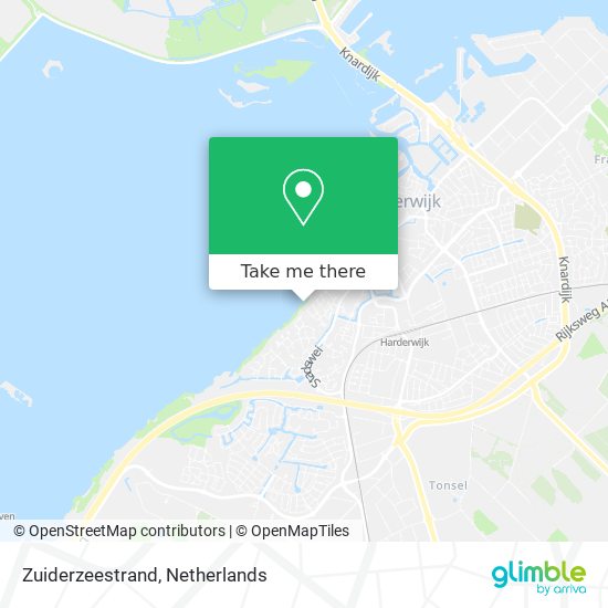 Zuiderzeestrand map
