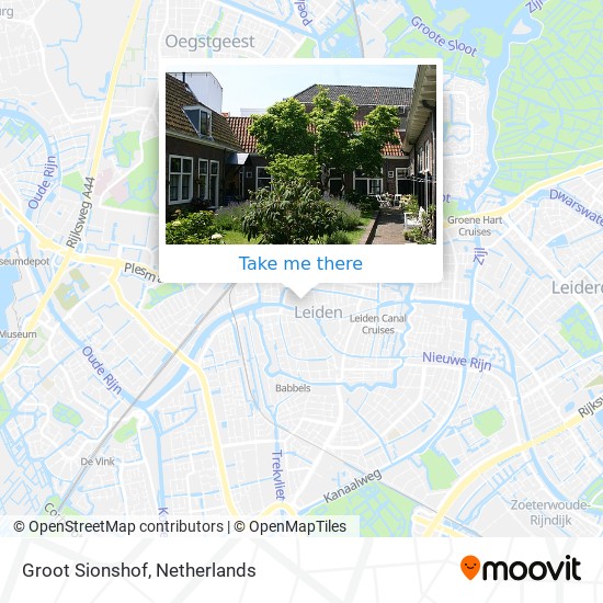 Groot Sionshof map