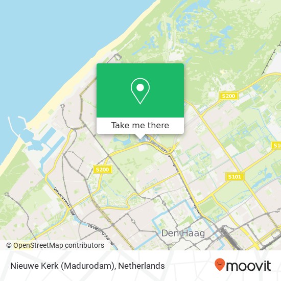 Nieuwe Kerk (Madurodam) map