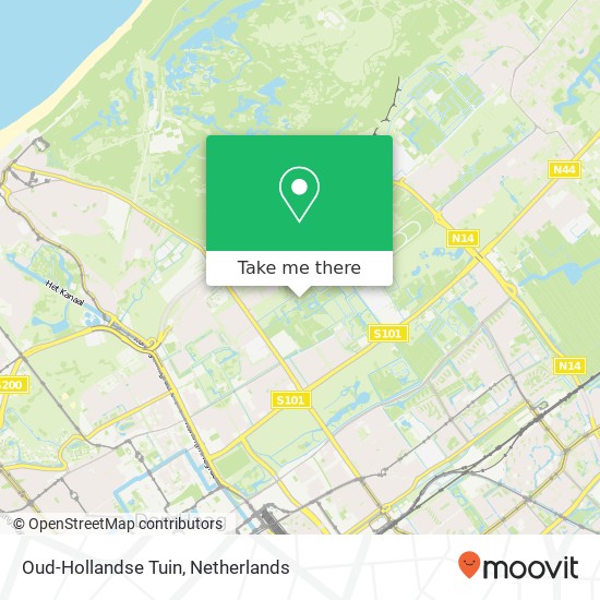 Oud-Hollandse Tuin Karte