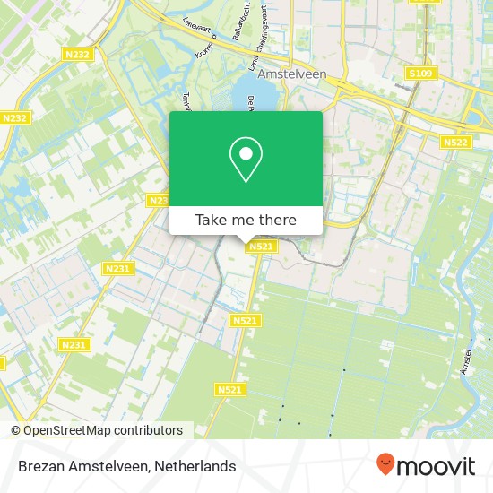 Brezan Amstelveen map