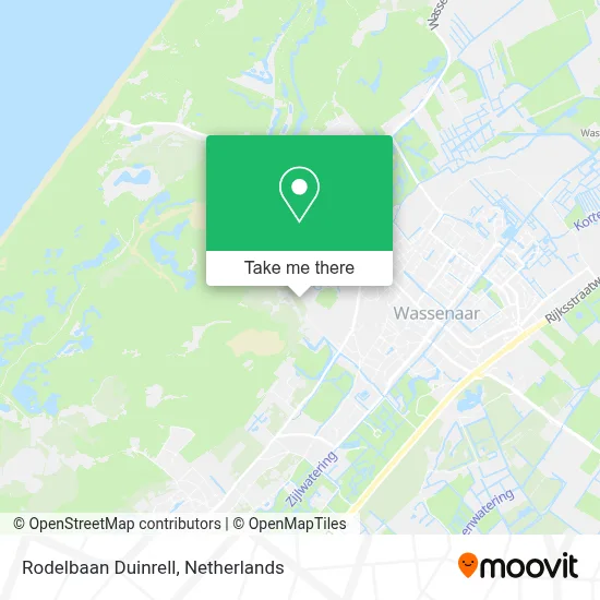 Rodelbaan Duinrell Karte