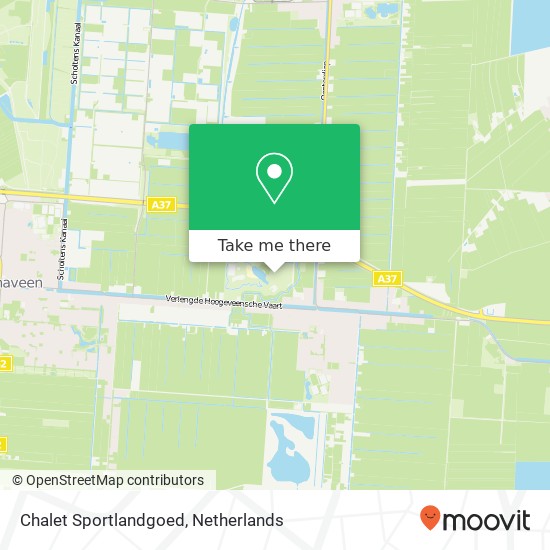 Chalet Sportlandgoed map