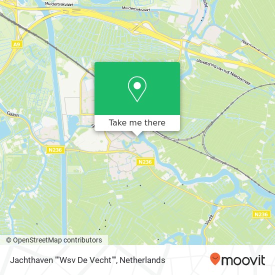 Jachthaven ""Wsv De Vecht"" map