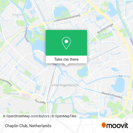 Chaplin Club map