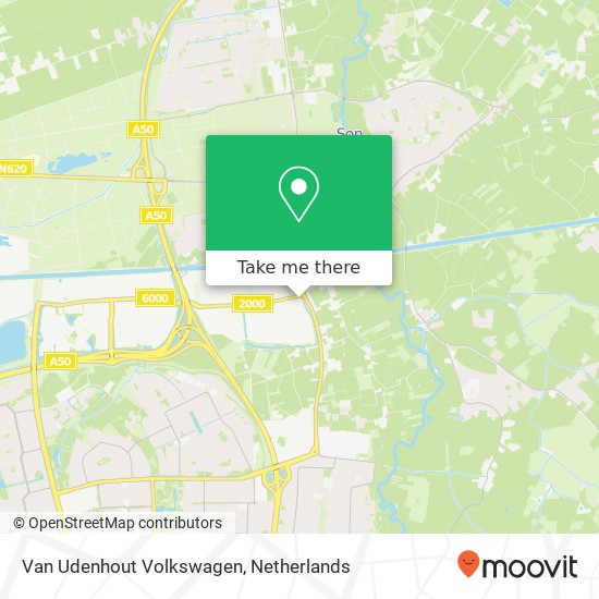 Van Udenhout Volkswagen Karte