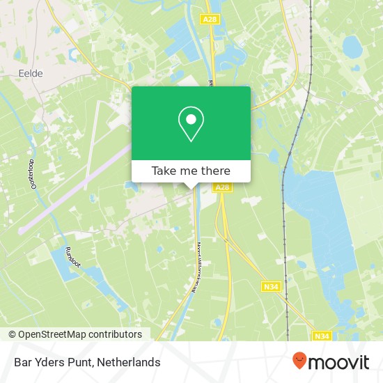 Bar Yders Punt map