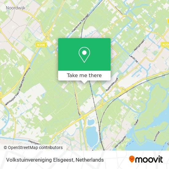 Volkstuinvereniging Elsgeest map