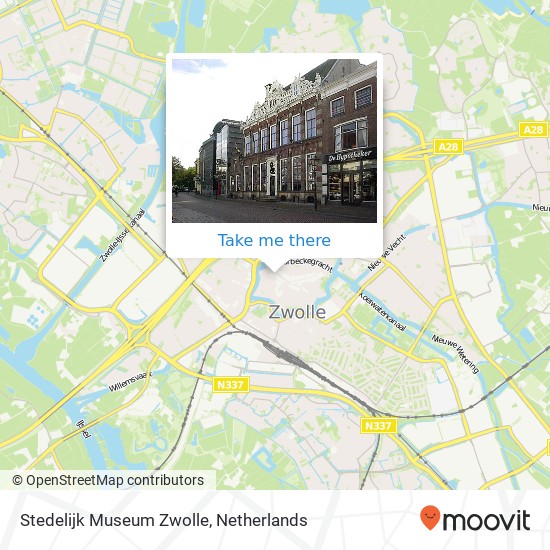 Stedelijk Museum Zwolle map