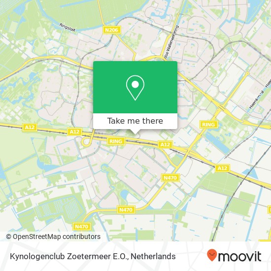 Kynologenclub Zoetermeer E.O. map