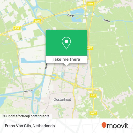 Frans Van Gils map