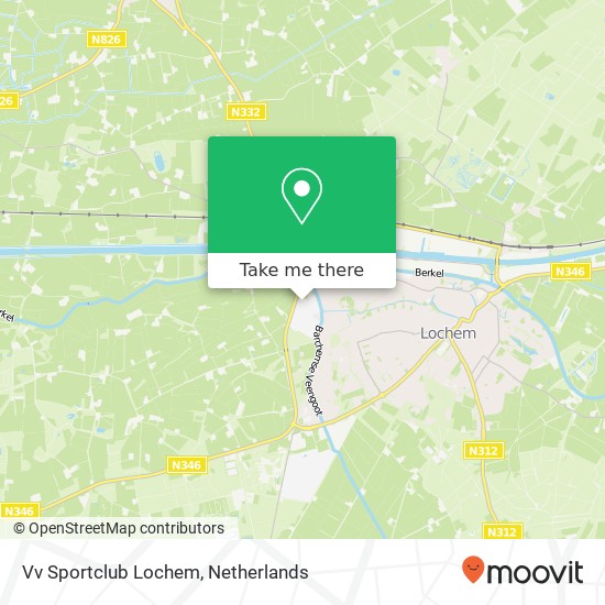 Vv Sportclub Lochem map