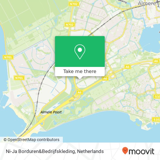 Ni-Ja Borduren&Bedrijfskleding map