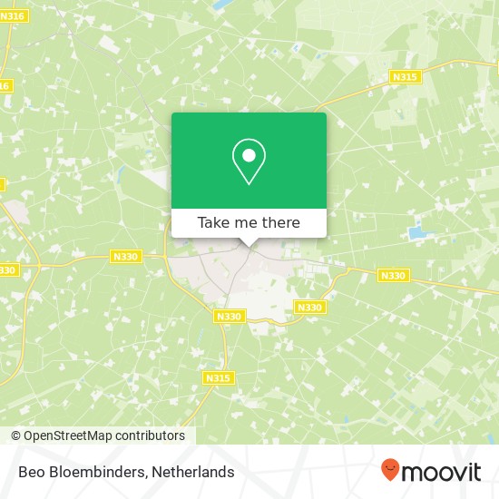 Beo Bloembinders map