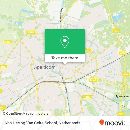 Kbs Hertog Van Gelre-School Karte