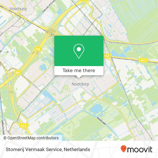 Stomerij Vermaak Service map