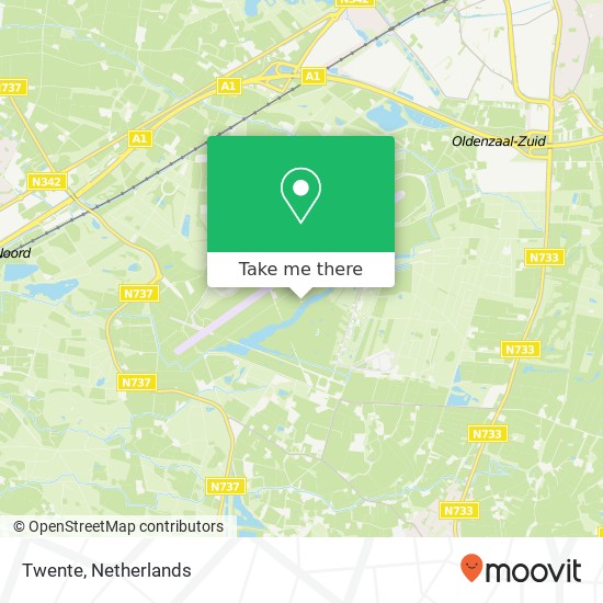 Twente map