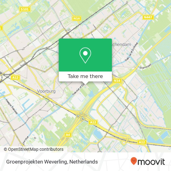 Groenprojekten Weverling map