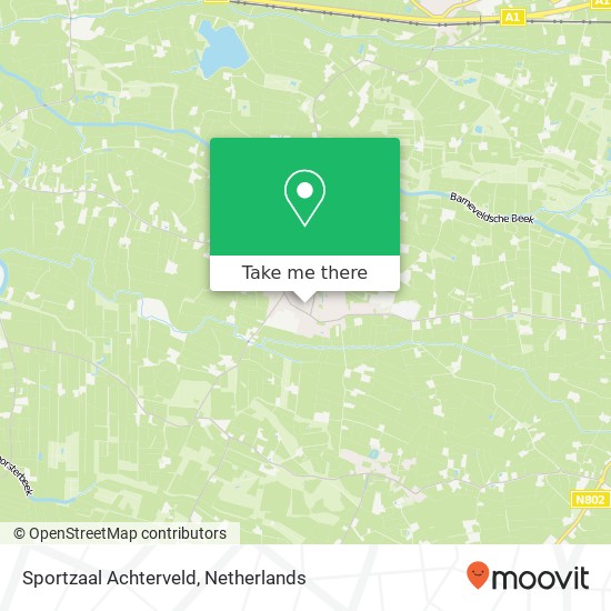 Sportzaal Achterveld map