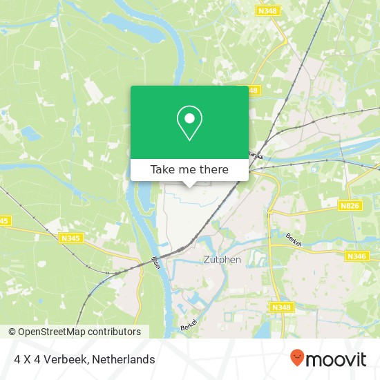 4 X 4 Verbeek map