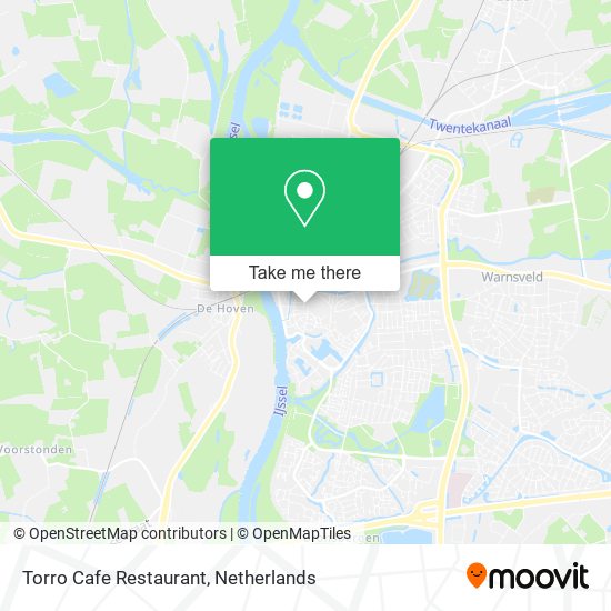 Torro Cafe Restaurant map