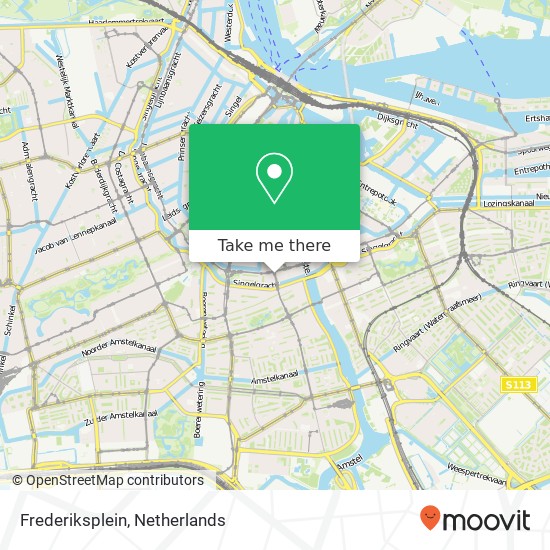 Frederiksplein map