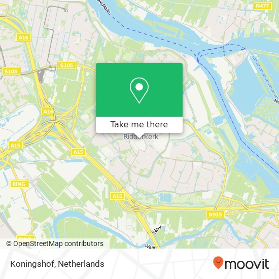 Koningshof map