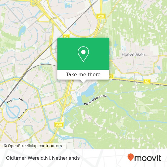 Oldtimer-Wereld.Nl map