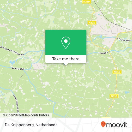De Knippenberg map