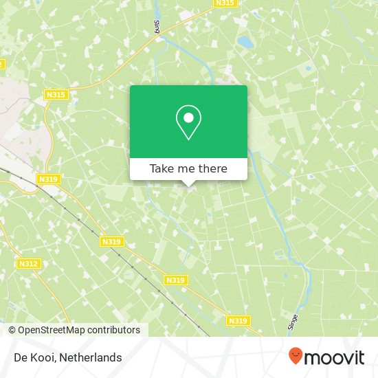 De Kooi map