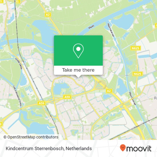 Kindcentrum Sterrenbosch map