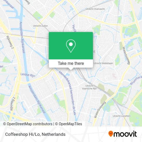 Coffeeshop Hi/Lo map