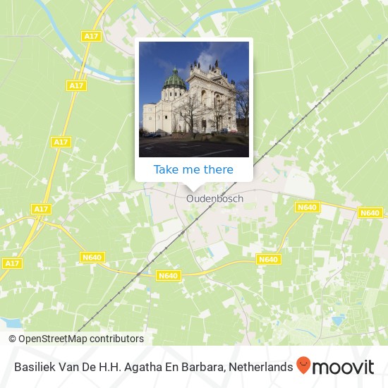 Basiliek Van De H.H. Agatha En Barbara map