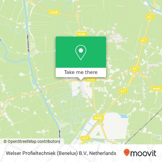 Welser Profieltechniek (Benelux) B.V. map