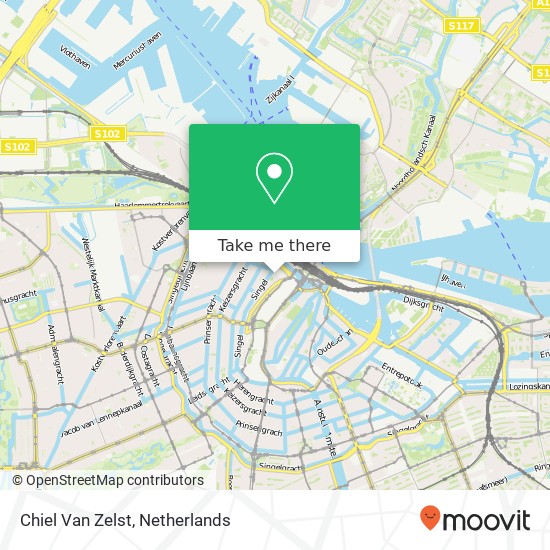 Chiel Van Zelst map