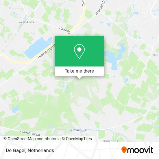 De Gagel map