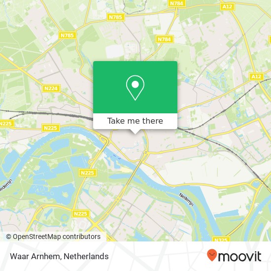 Waar Arnhem map