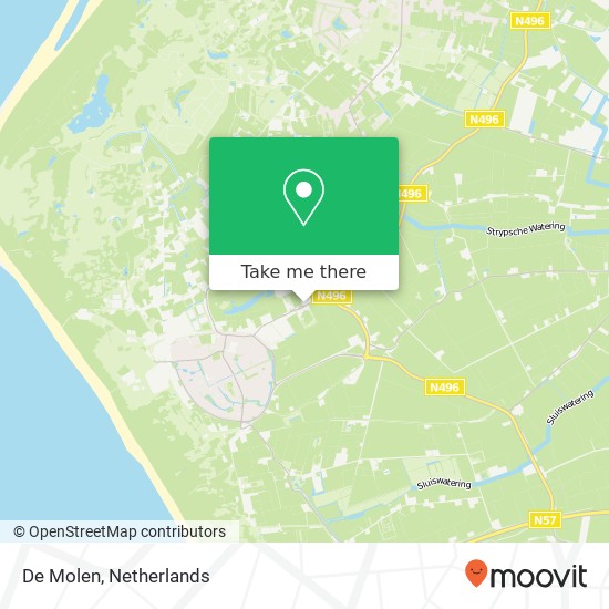 De Molen map