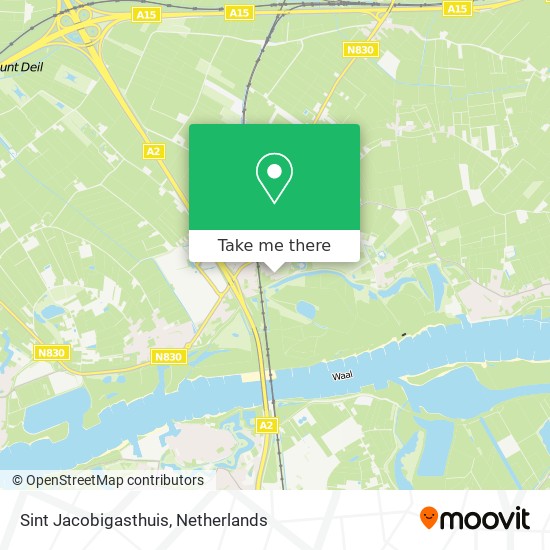 Sint Jacobigasthuis map