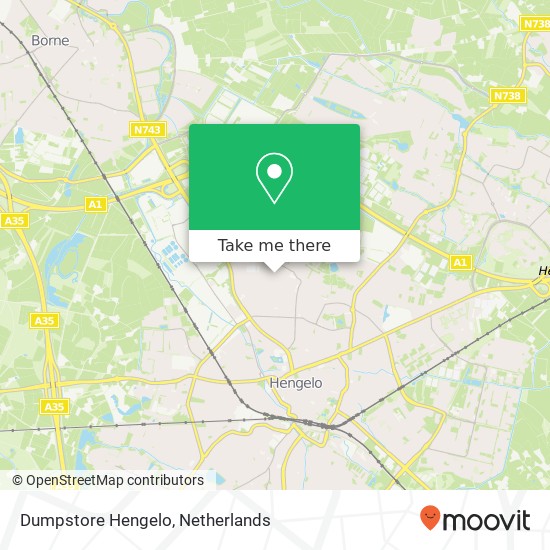 Dumpstore Hengelo map