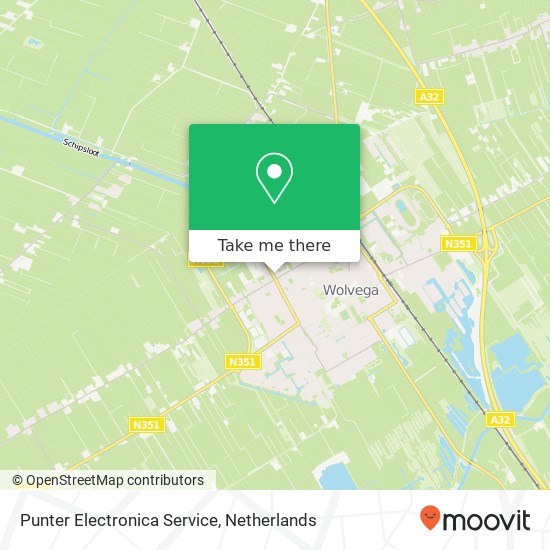 Punter Electronica Service map