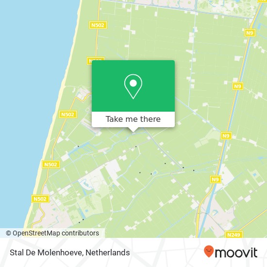 Stal De Molenhoeve map