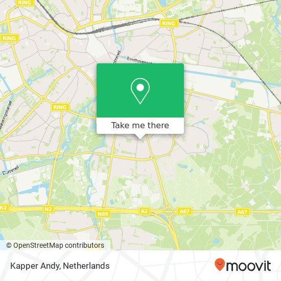 Kapper Andy map