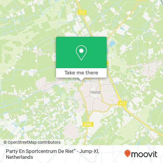 Party En Sportcentrum De Riet” - Jump-Xl Karte