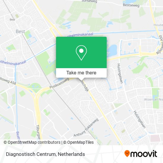 Diagnostisch Centrum map