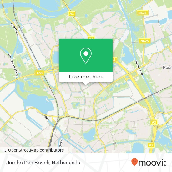 Jumbo Den Bosch map