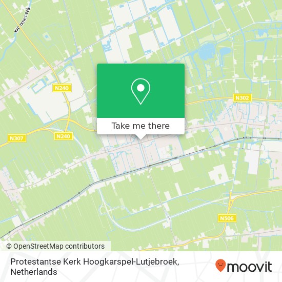 Protestantse Kerk Hoogkarspel-Lutjebroek map